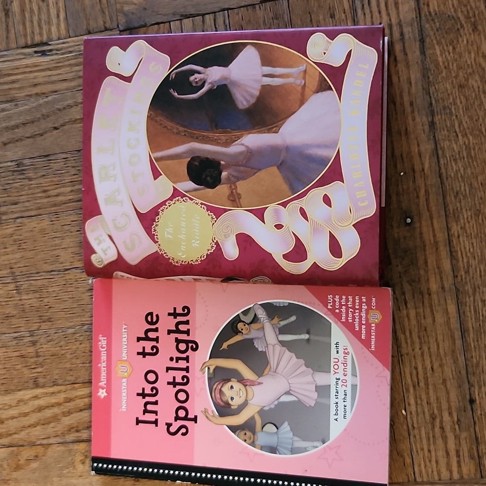 Ballerina The Scarlet Stockings Enchanted Riddle  Ballerina Theme Books
